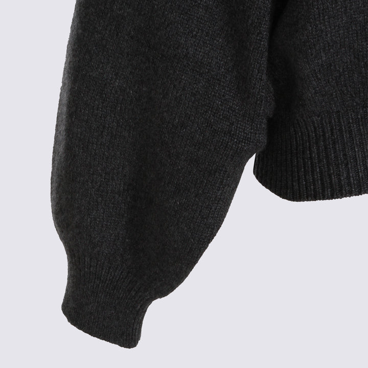 Khaite Sweaters - Charcoal | e621b4d29925b24dde5a64d3475d28322d52caa5