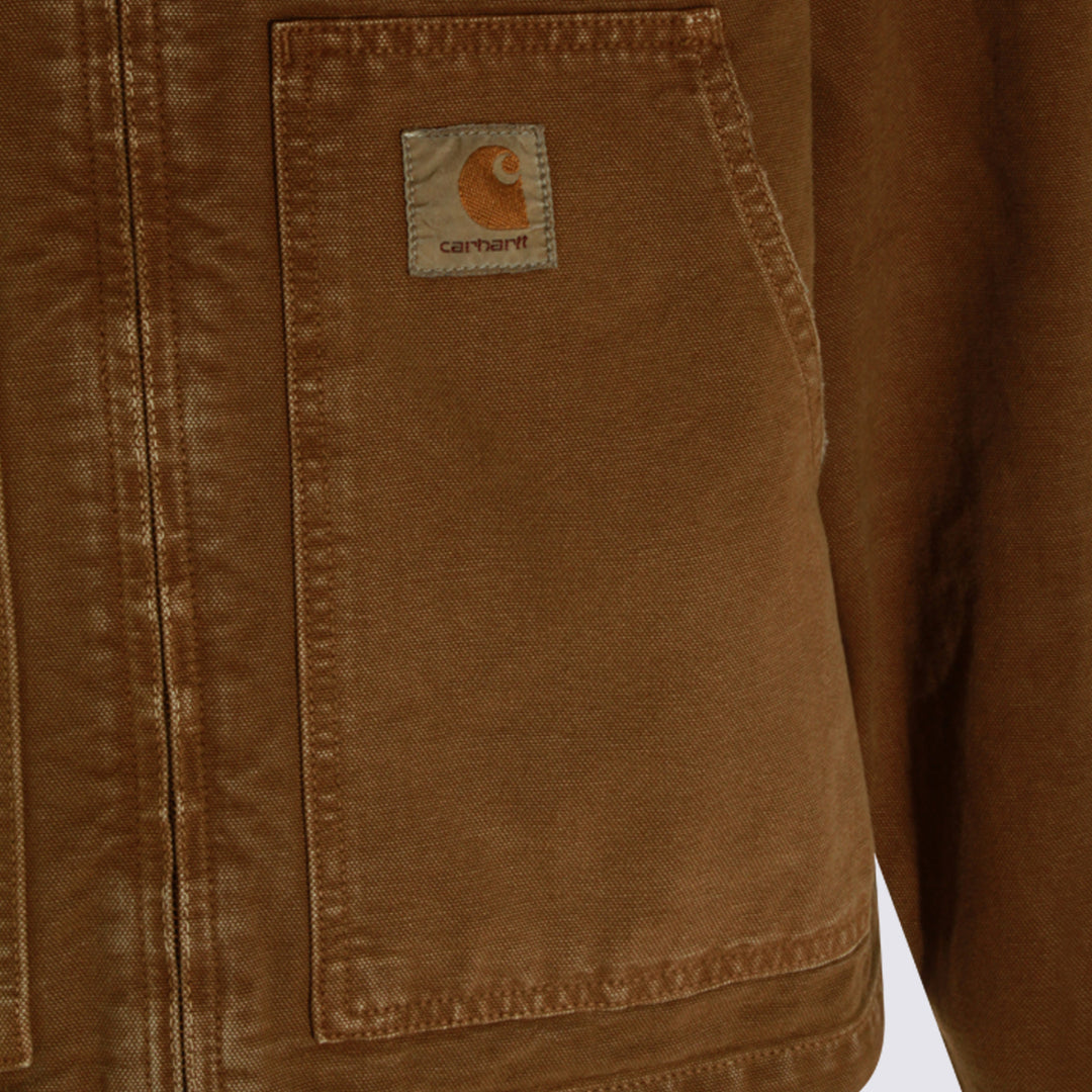 Carhartt Wip Jackets - HAMILTON BROWN | 8534b4b59b35a00c4cf13a9f8f0aa001e12cec16