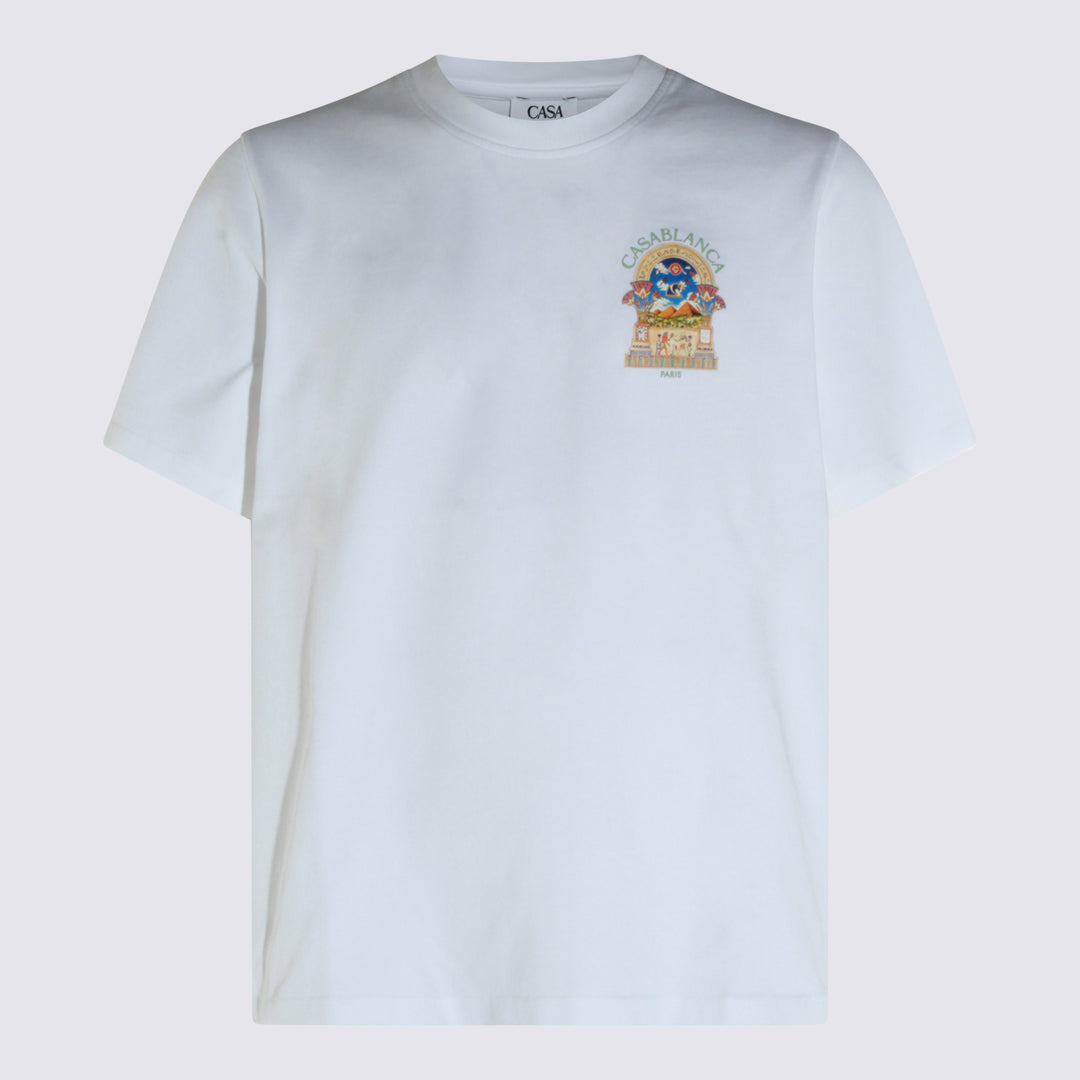 Casablanca T-shirts and Polos - White | 20f62fd987ef293434c1b141a4ba51031e324350