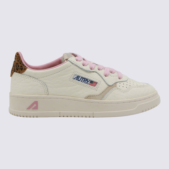 Sneakers Ele/Suede Wht/Leoprint