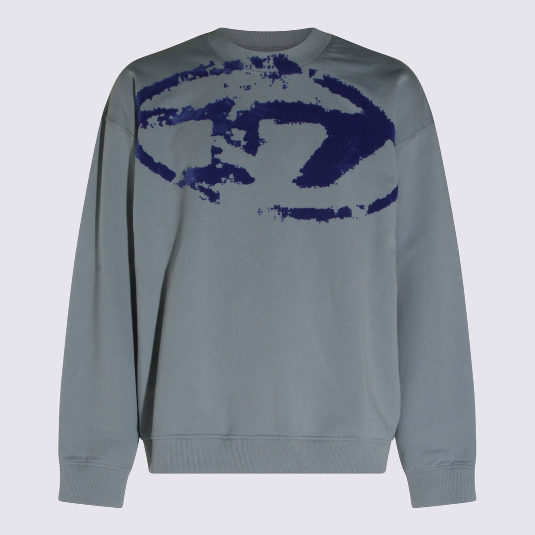 Diesel Sweaters - POWDER BLUE | 2566c9881947cd213b134a9a9d12f93eb1a95097