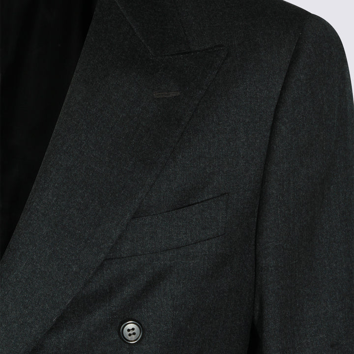 Canali Dresses - Dark grey | c67d22c1580ab3579d4325a00e95f17b6e5e63a4
