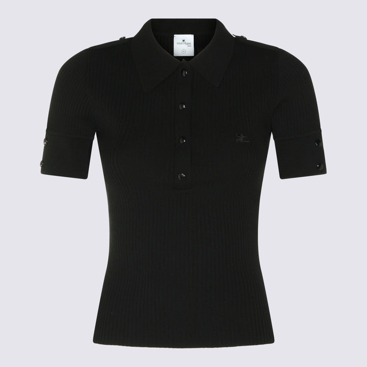 Courreges T-shirts and Polos - Black | ff4fab25b9bd6d6823a0c27b14e48a18a385ac16