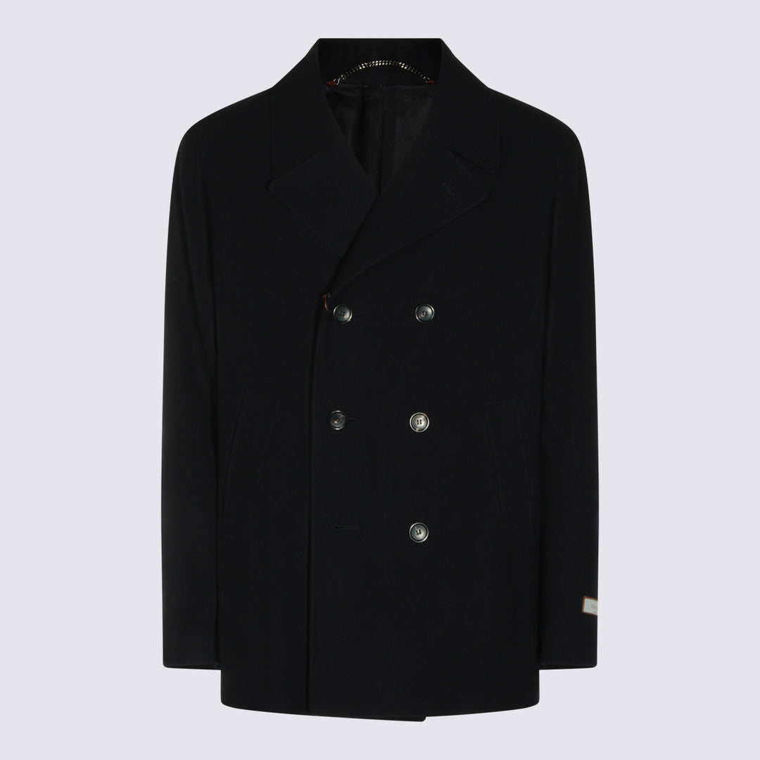 Canali Coats - Navy | 8280d4402eec9f0a81706fcdffdb99c8305d4f82