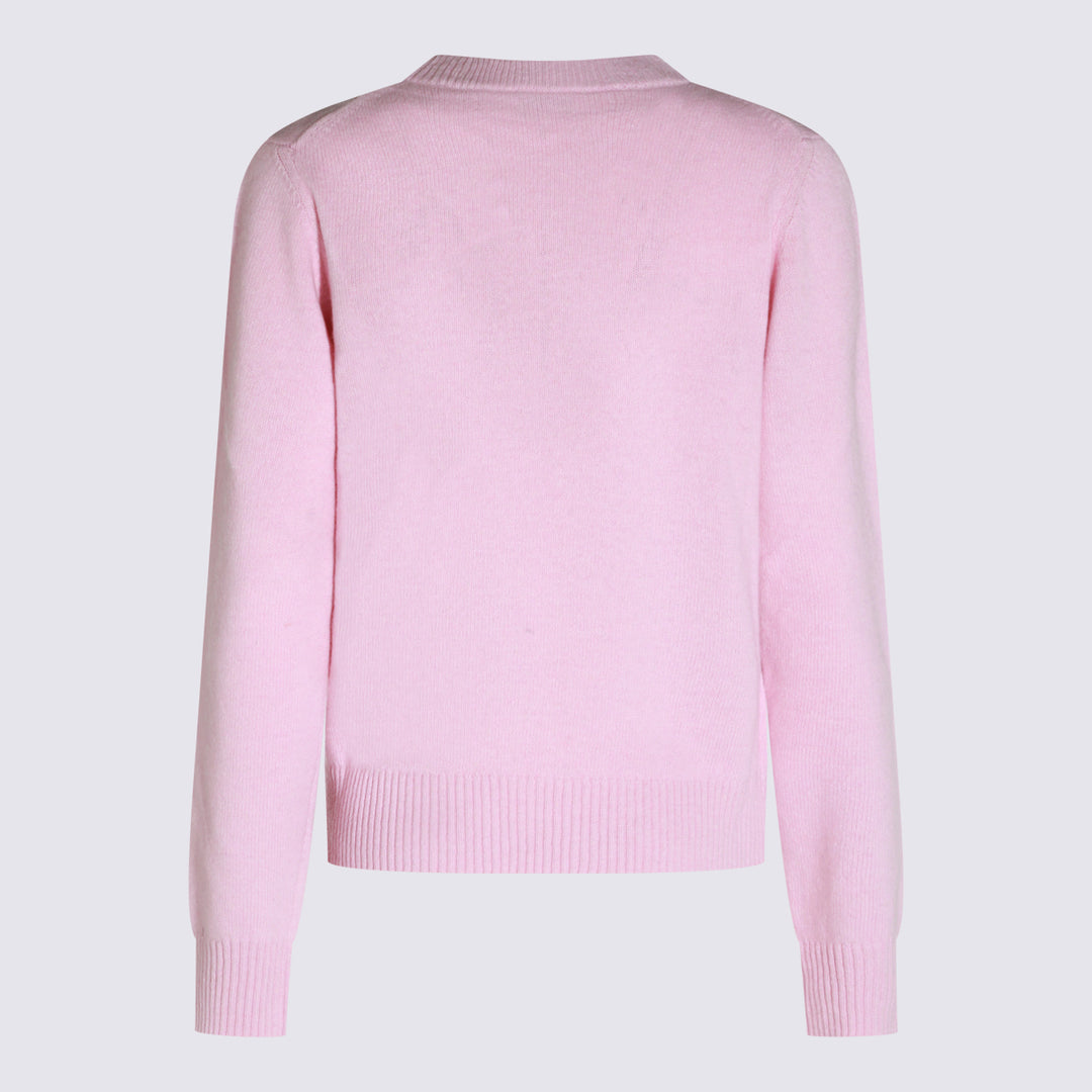 Ganni Sweaters - CHALK PINK | 85d8c341f7f2abaff53dc927a815f85b4efcb2bc