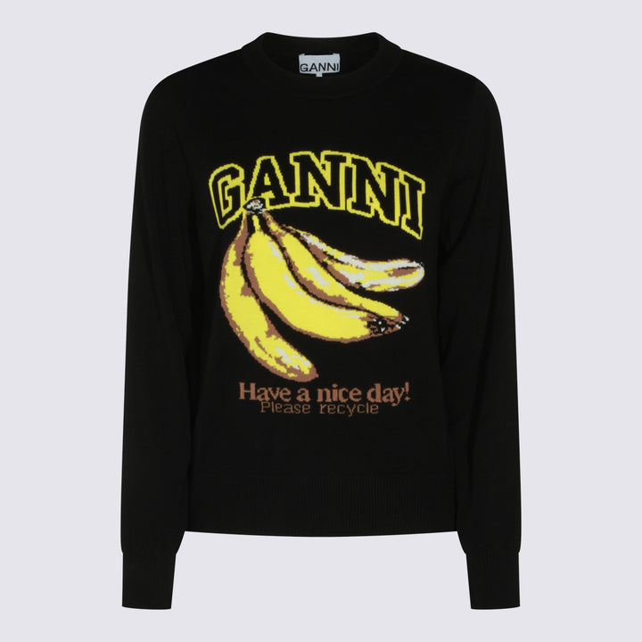 Ganni Sweaters - Black | 43c5eaa822db25dcc3e928fbb7cef86c736f2a46