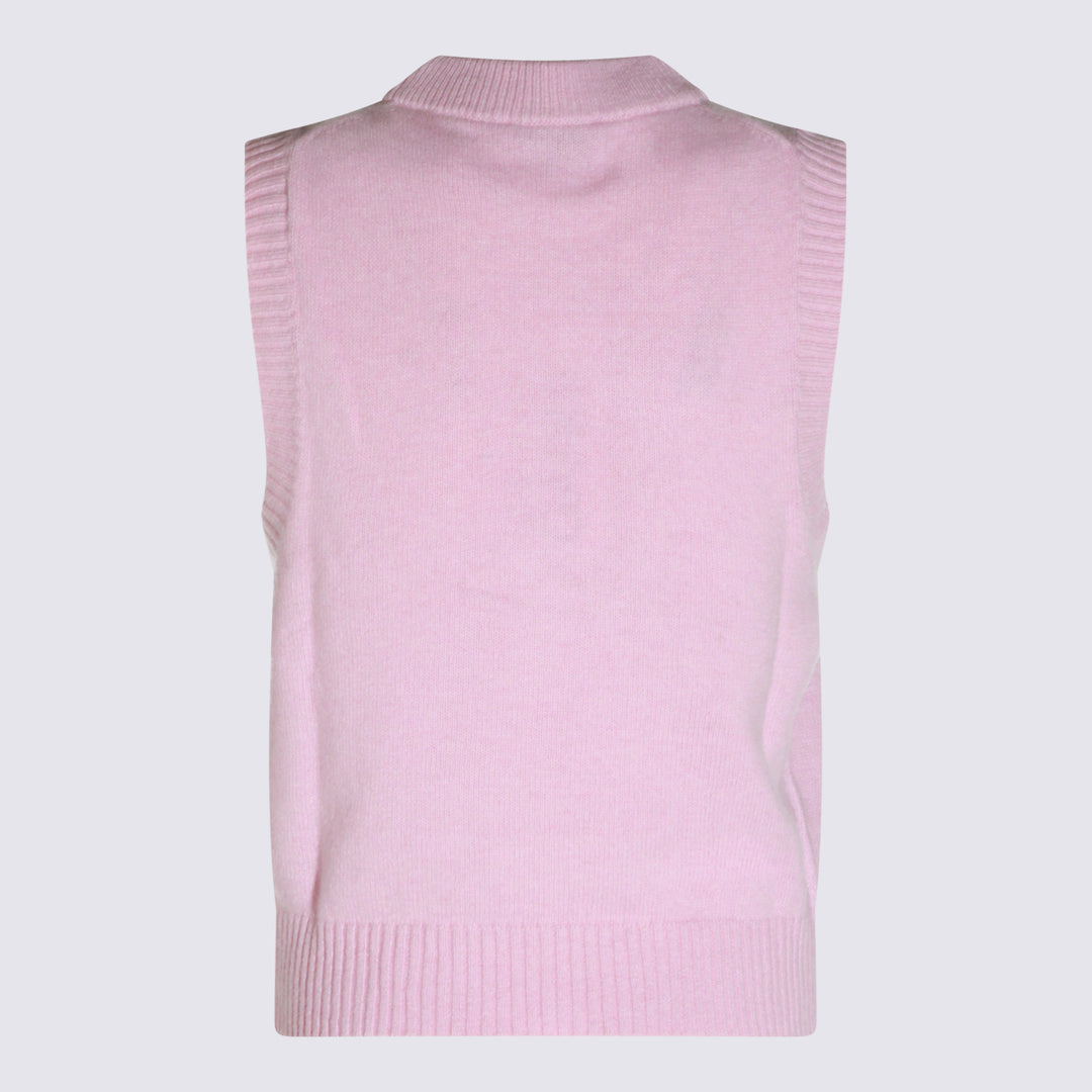 Ganni Sweaters - CHALK PINK | 3dbbf08ce9fb26a4be7dea4a98b017679c37c924