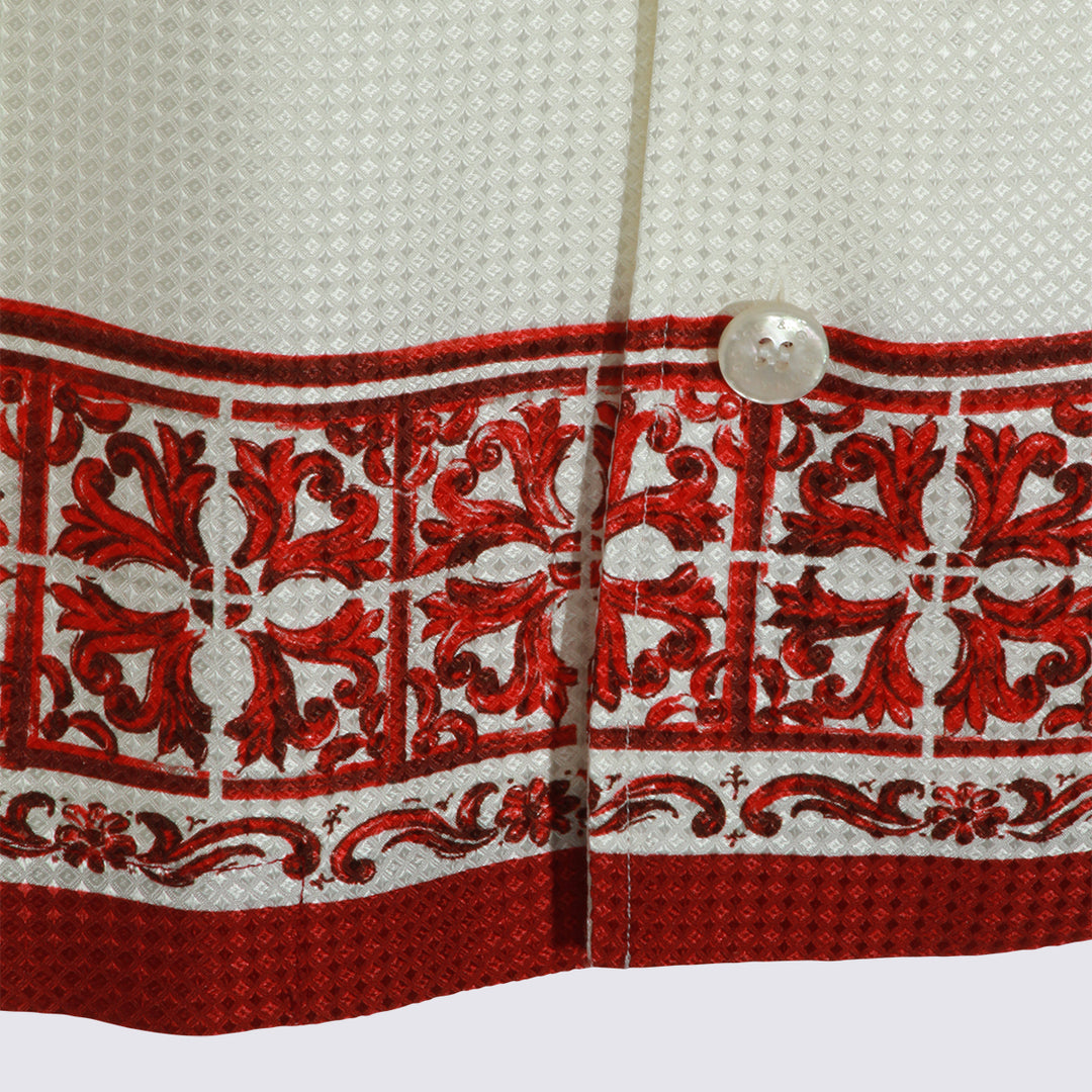Dolce & Gabbana Shirts - RED-WHITE | e3691da1276c8b8e7b874207d46cff6ec15a8ba4