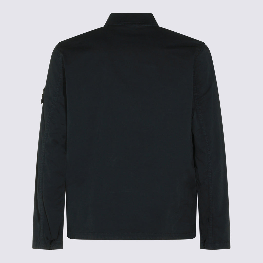 Stone Island Shirts - NAVY BLUE | f54f8aad9b86ed0bfede34071fbc18ee2b0168ee
