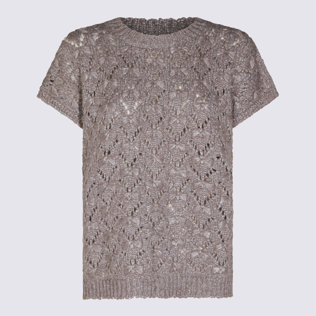 Fabiana Filippi Sweaters - Metallici e grigi | 4a7d6ff8895e71a522ad31763cabc6c09cfd7ba2