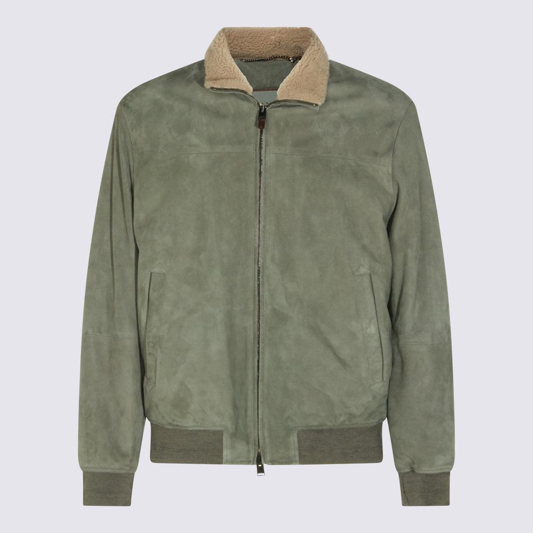 Canali Jackets - Blu e Verdi | 3bb4230a9911cd3f050f94d81a17d893cb1ce074