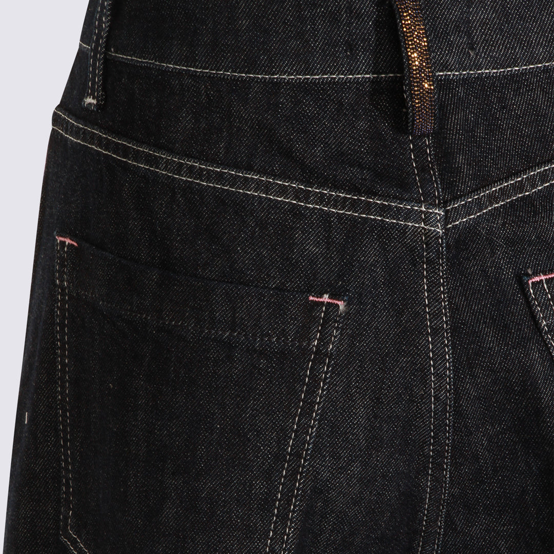 Fabiana Filippi Trousers - Blu e Verdi | f95fa11d524d3de853ffb31d4025e264a9230fee