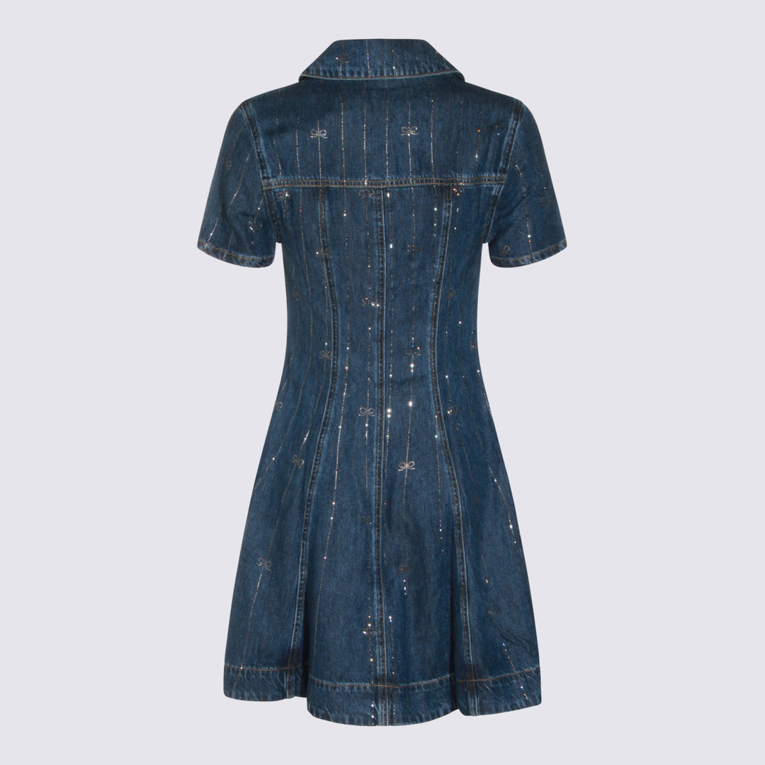 Self-Portrait Dresses - Blue | 873a3d87935c441942f110269d9f653f10fdc4a7