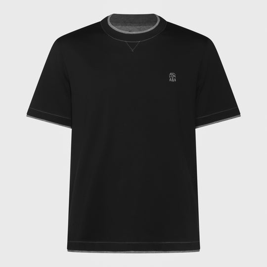 T-Shirts And Polos Black