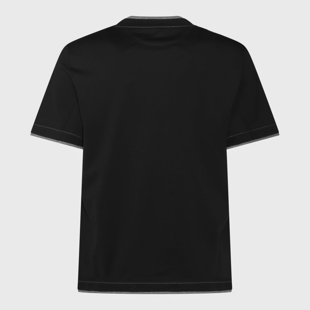 Brunello Cucinelli T-shirts and Polos - Black | 4478cfc9522cca077174f1e548a37fae546c698a