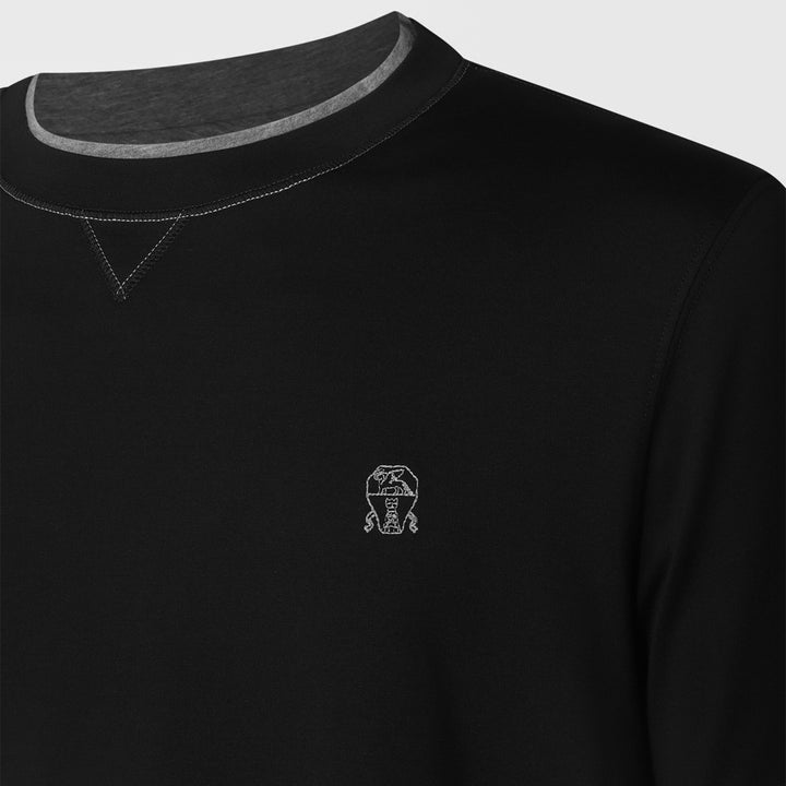 Brunello Cucinelli T-shirts and Polos - Black | 9cd76e5f20fd299dced10284fce2c07ed21a199f