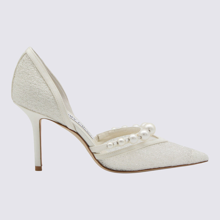 Jimmy Choo With Heel - IVORY/WHITE | 53502477fe5d8bd4489631c763cfd79d7991c1a3