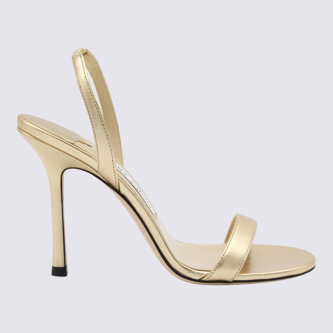 Jimmy Choo With Heel - Gold | 004fad63e01907915eb584017fe4d3a9149a972e