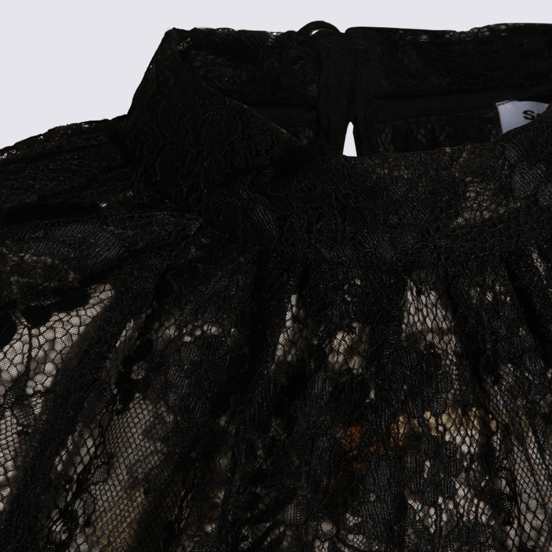 Self-Portrait Top - Black | a8b550bf3c71250d526e7644616083a4b8b8d54a
