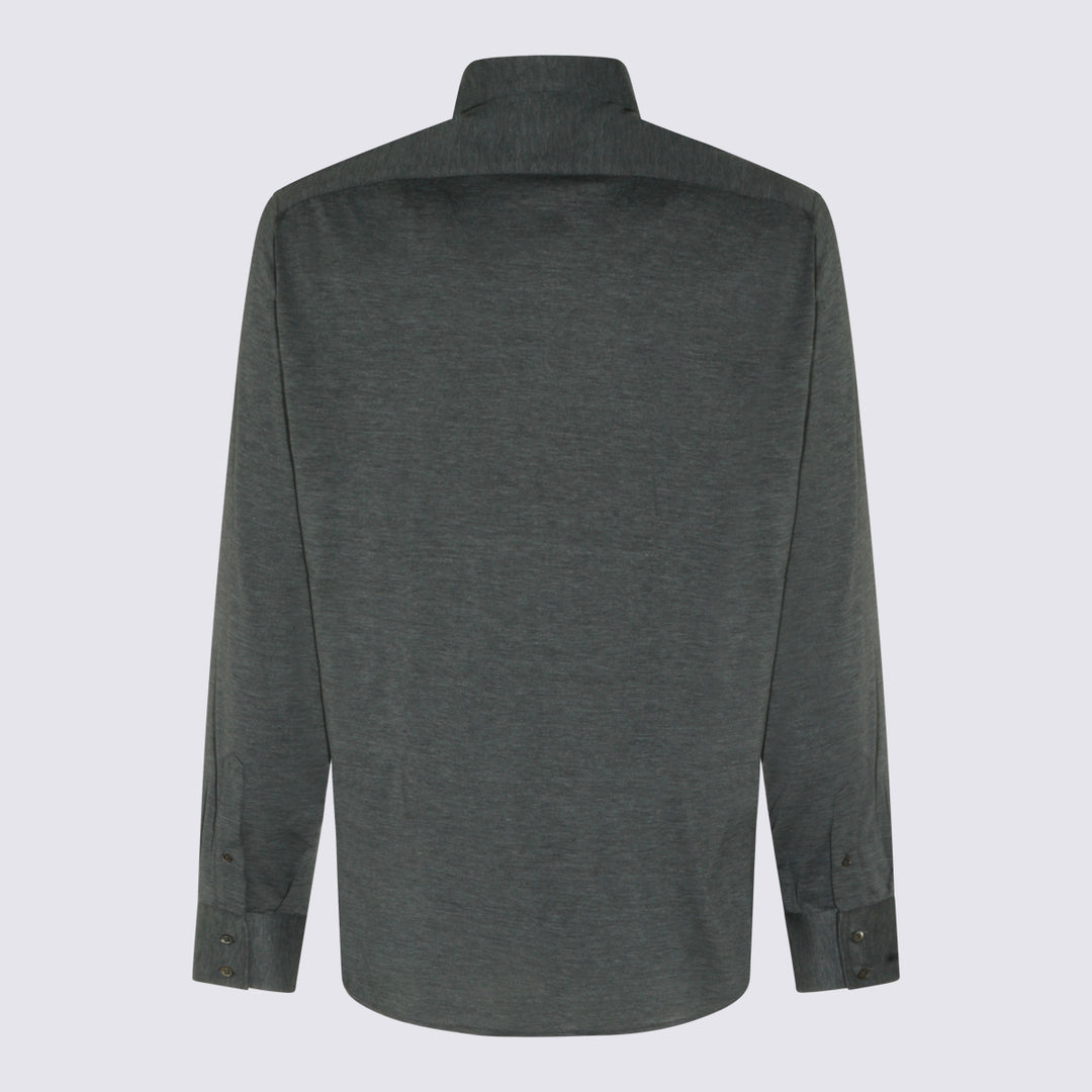 Brunello Cucinelli Shirts - Dark grey | 54c2baf9e572df3b528c95c6b40fa52d44db600b
