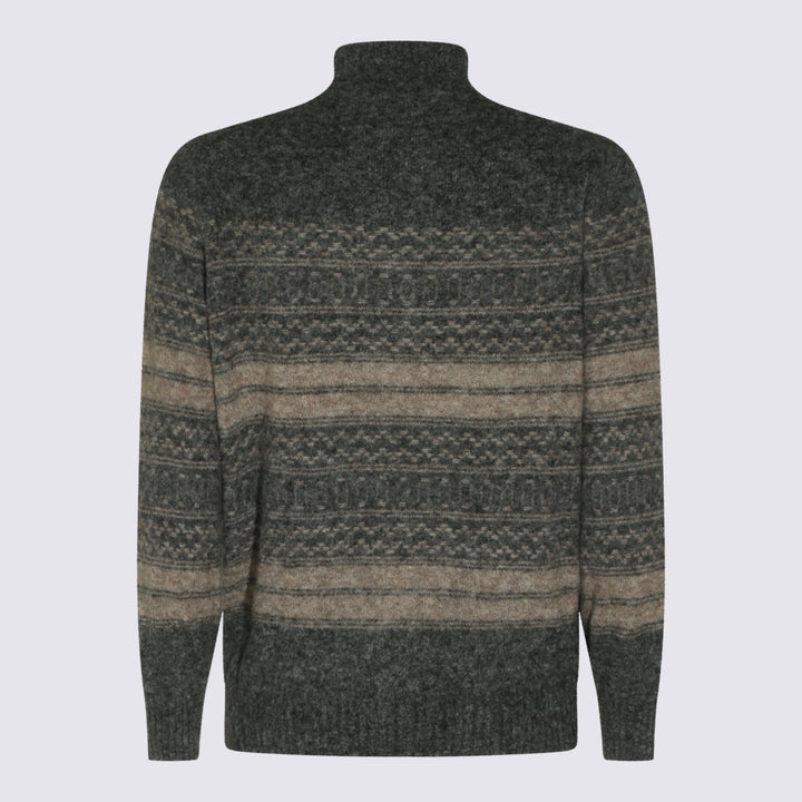 Brunello Cucinelli Sweaters - CARBON | 18814310b6617c133a5748f84300778b24136a4b