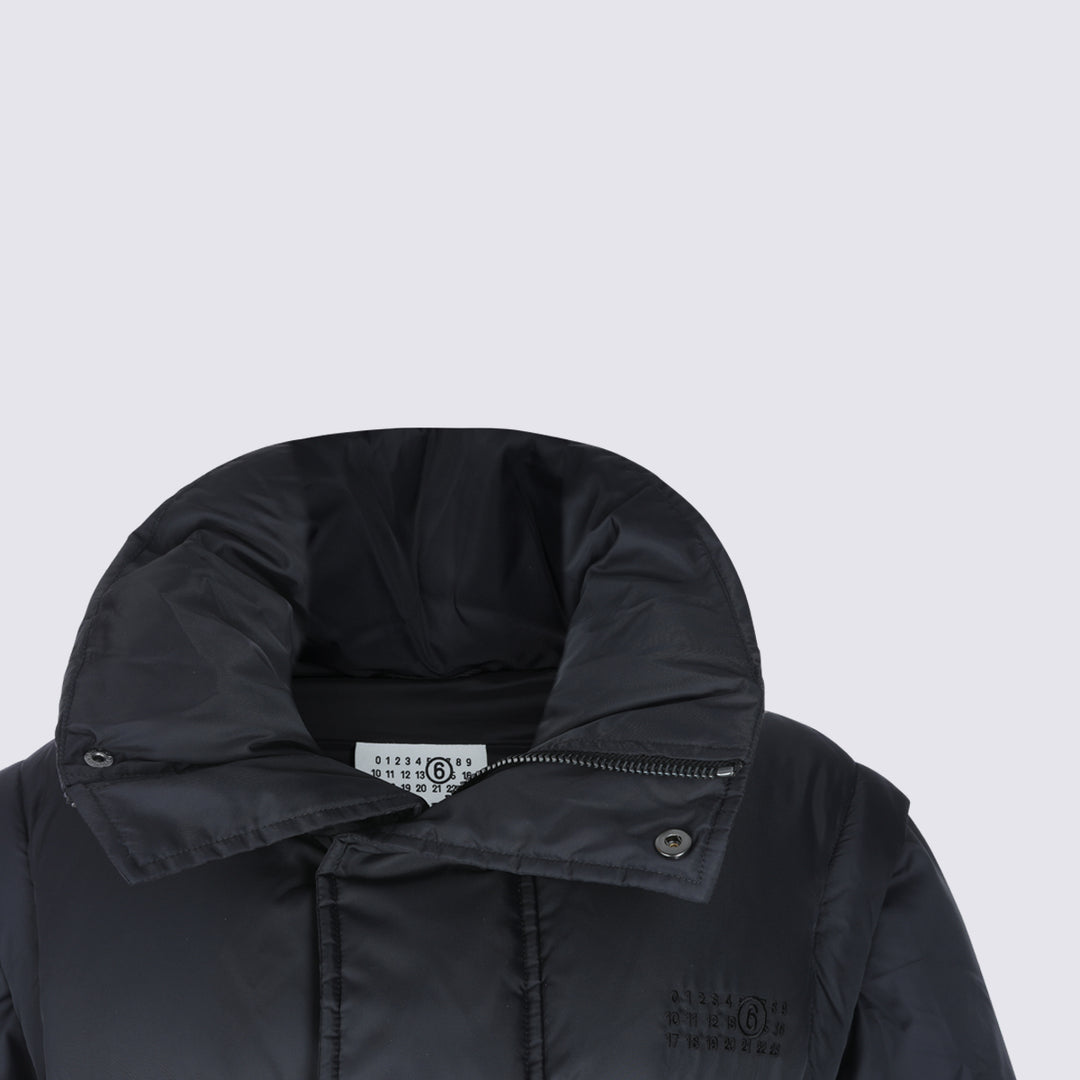 Mm6 Maison Margiela Coats - Black | d4174a8e4e71fc9b446d645f096a6e1ae05be4db