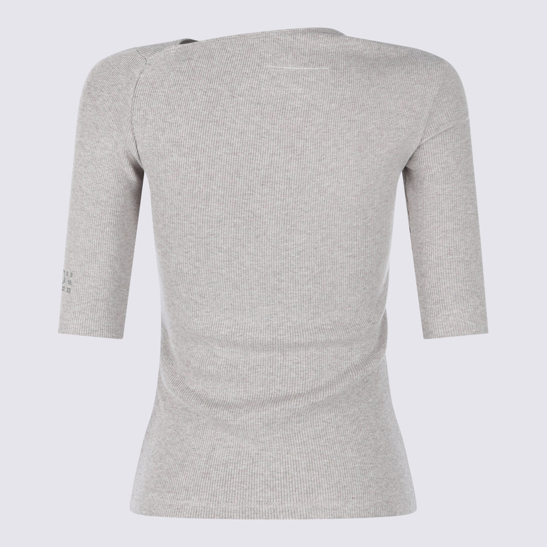 Mm6 Maison Margiela Top - Taupe | 1f0da838859240d752f42913b602f6eb750140b9