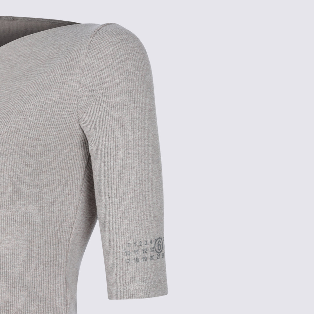 Mm6 Maison Margiela Top - Taupe | 7a71d8e953931903951ca942dfc429c4188f78ea