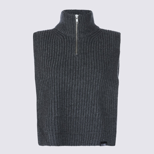 Scarfs Dark Grey Melange