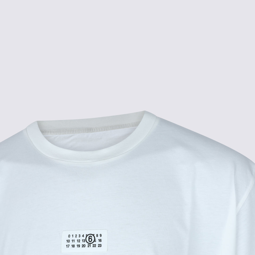 Mm6 Maison Margiela T-shirts and Polos - White | 859430191117455a6d7013bd104c14ebfe211126