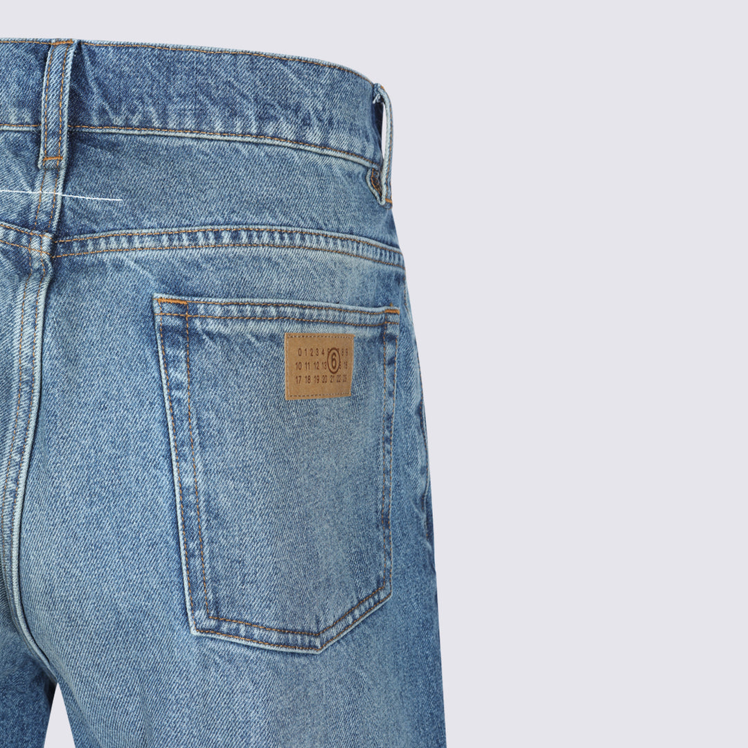 Mm6 Maison Margiela Jeans - Blue | 5960176783c7c219882ec4a64eef999454fcc5b5