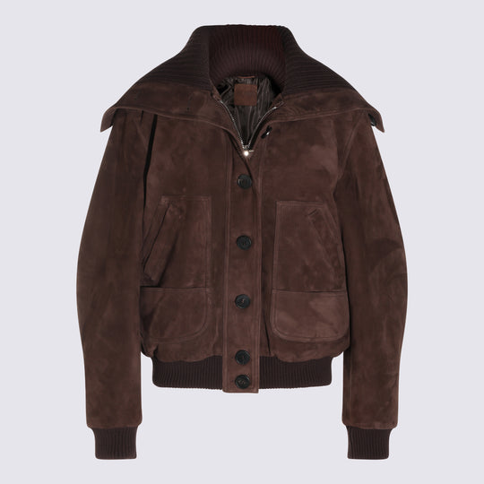 Jackets Dark Brown