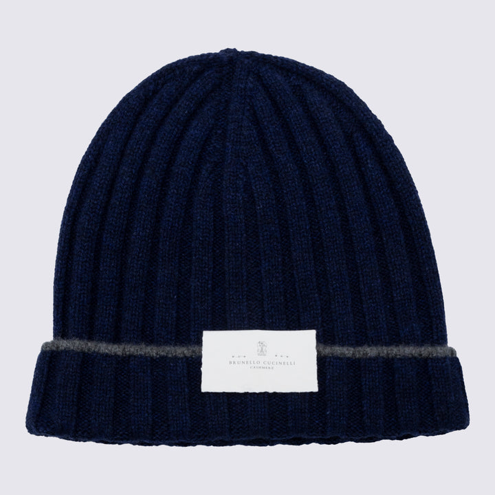 Brunello Cucinelli Hats - Navy | c6d84e37e97a42beb1f6de596bcb758e4ceaa230