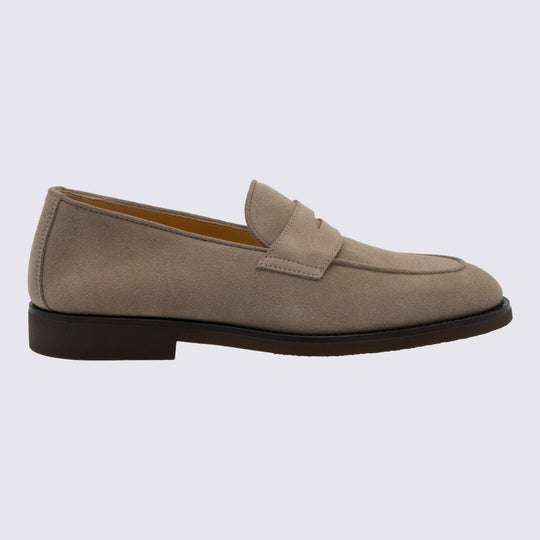 Flat Shoes Taupe