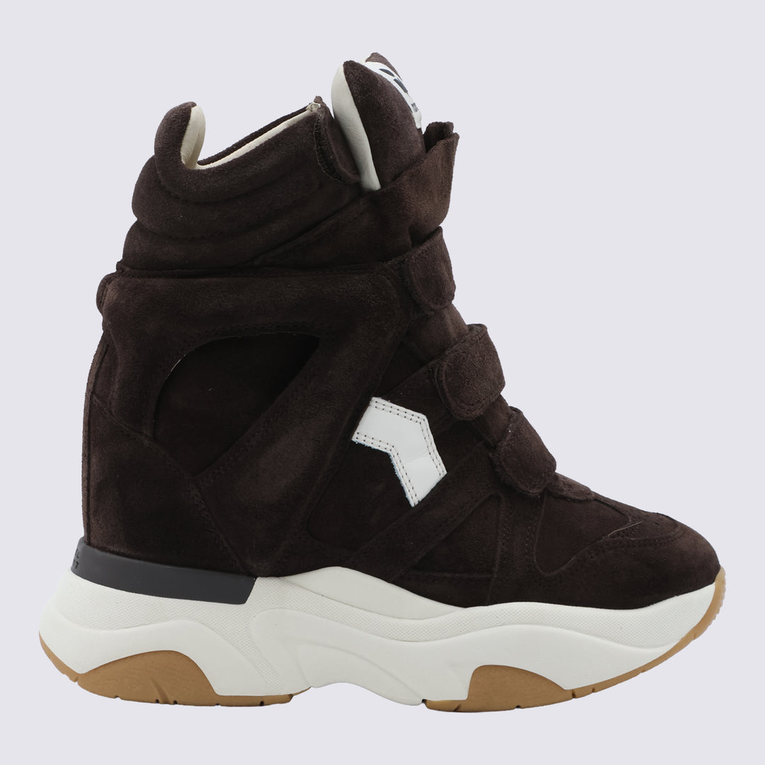 Isabel Marant Sneakers - CHOCOLATE/MILKY WHITE | 2f5557f430f281caf784d5457c26ea6233f44228