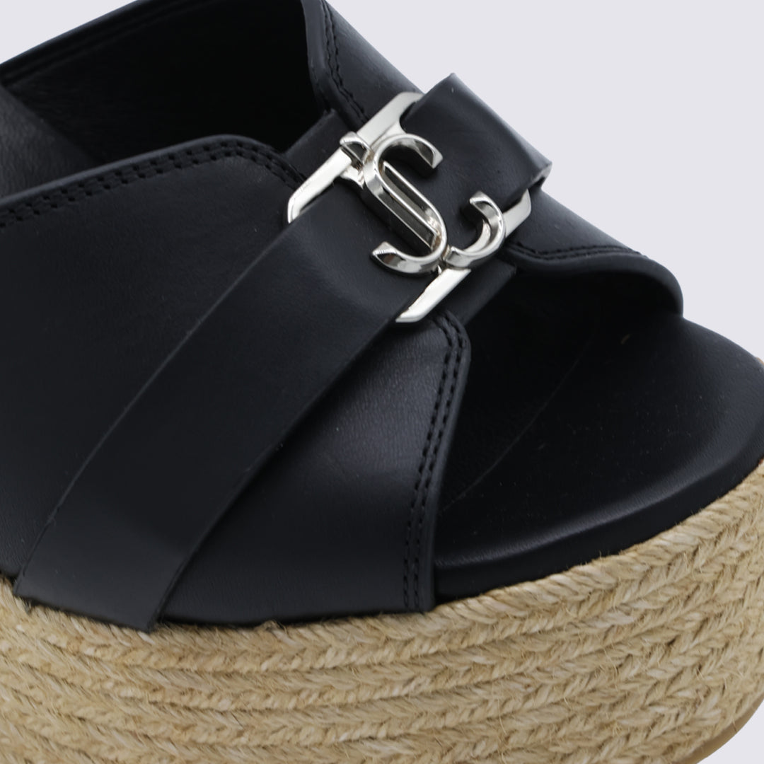 Jimmy Choo Flat shoes - BLACK/SILVER | 8d634e1b3cf1948ba6d013afb5b0f8ee57169cd5