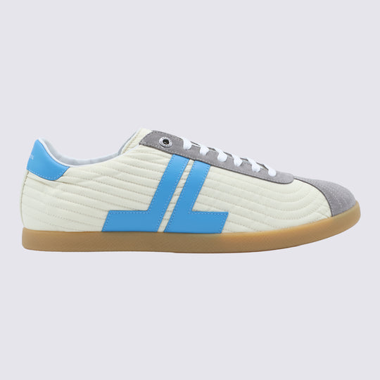 Sneakers Ecru/Light Blue