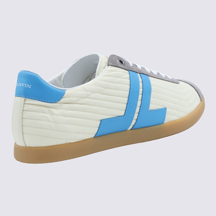 Lanvin Sneakers - ECRU/LIGHT BLUE | facf1c39bbca8d29cdc234a788dff13e8ea2add7