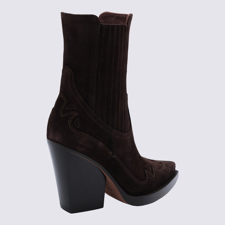 Paris Texas Boots - CHOCOLATE | 37a76a6c88d3082635990fb5b7331c111ea1734f