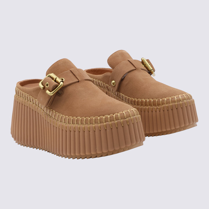 Chloè Sneakers - POTTERY BROWN | c3c0138641399474c62748f46d9d8004ed243750