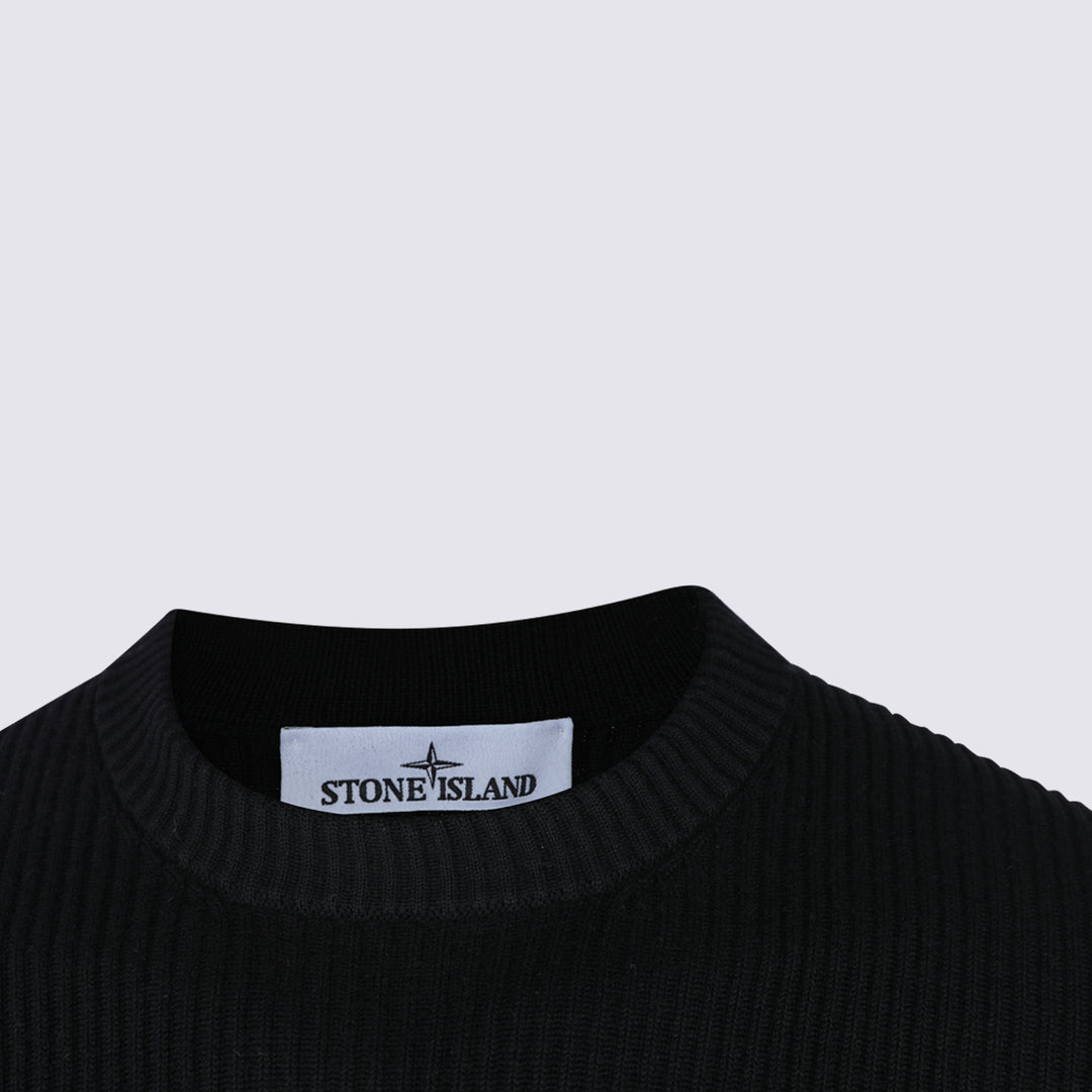Stone Island Sweaters - Black | eb3eea53c8635b14e5b5a9ea23dffb5df3b41940
