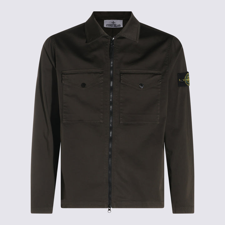 Stone Island Shirts - COAL GREY | 837b073ff958cc3932197e329ee0ad1e0ceeb178