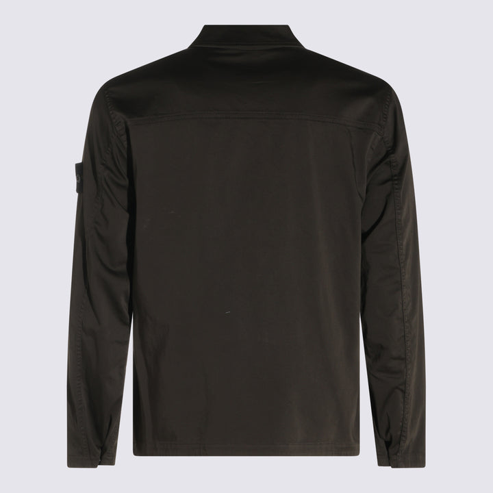 Stone Island Shirts - COAL GREY | f282333f42e1de0084aa4dc52ebd6cfd3d34a281