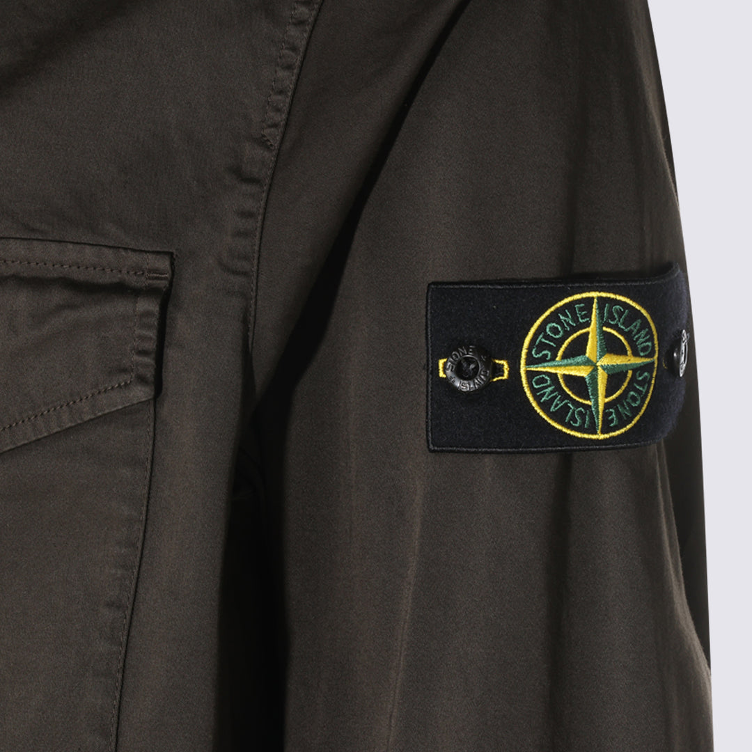 Stone Island Shirts - COAL GREY | b1ba687e6a2a8b5cba52c0f364f2f2e7610738f2