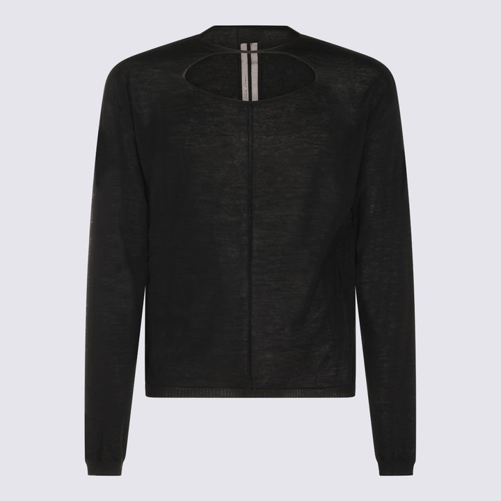 Rick Owens Sweaters - Black | 6174f7242fef12b135c4fc6e334d0c8e3add5d26