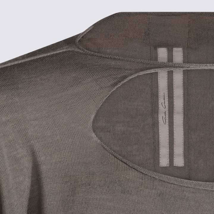 Rick Owens Sweaters - DUST | 8325d6b94cfb313f85923d0953e02d4ba04605bd