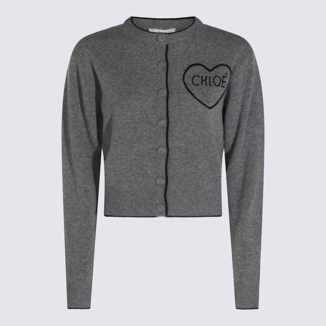 Chloè Sweaters - DIVINE GREY | f9be3f7bcc24f669f1c733af57d6e981e0555d46