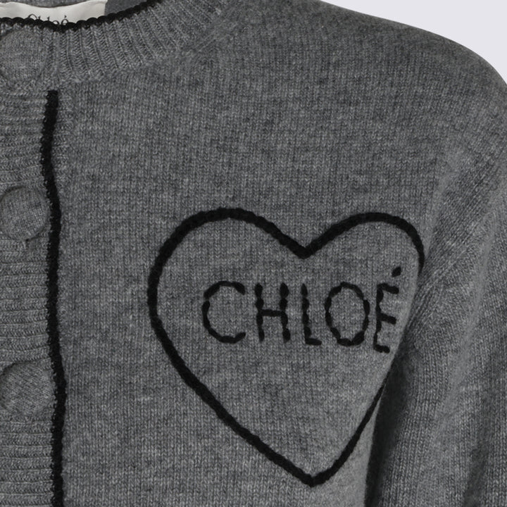 Chloè Sweaters - DIVINE GREY | 9e8c9d985446991e794368730dded040a9ec7ee6