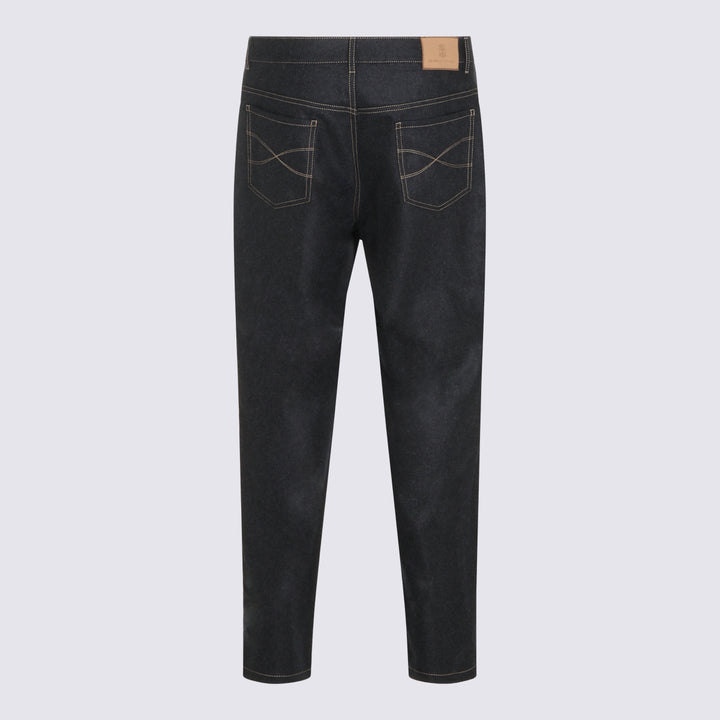 Brunello Cucinelli Trousers - Dark grey | 6f1260bd14f615f0d9a79a66ad6998d414782a47