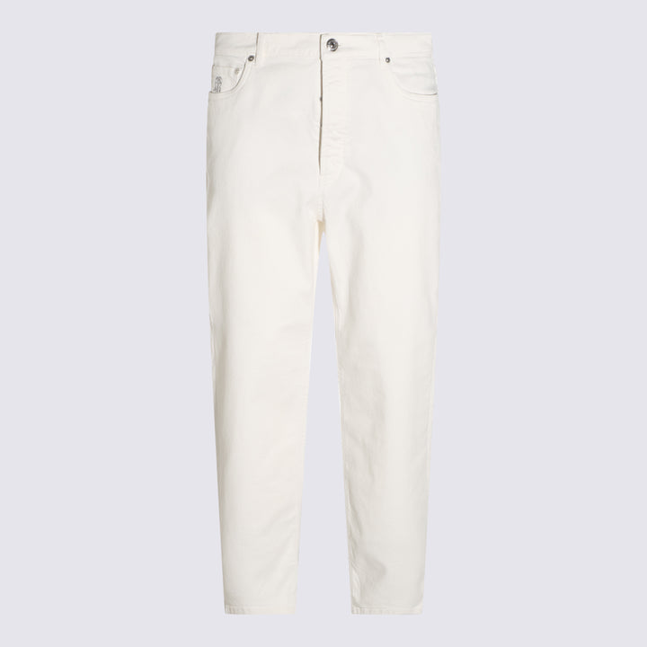 Brunello Cucinelli Jeans - White | d3f1ab39e48f0658c010c3791057997b0d194a21